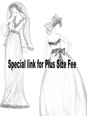 LULUBRIDES PLUS SIZE FEE