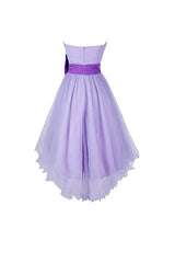 High Low Short Prom Dress Tulle Homecoming Dress