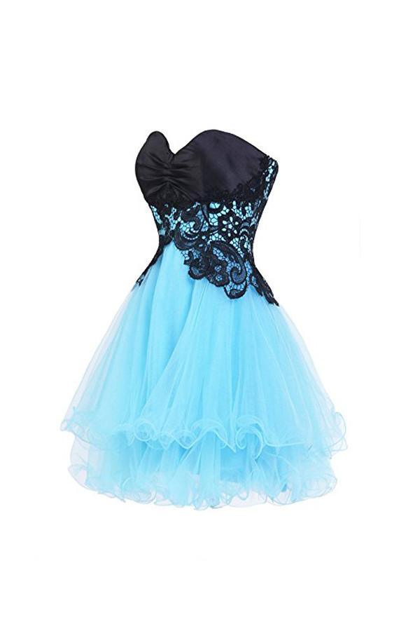 Sweetheart Bridesmaid Short Prom Homecoming Dress